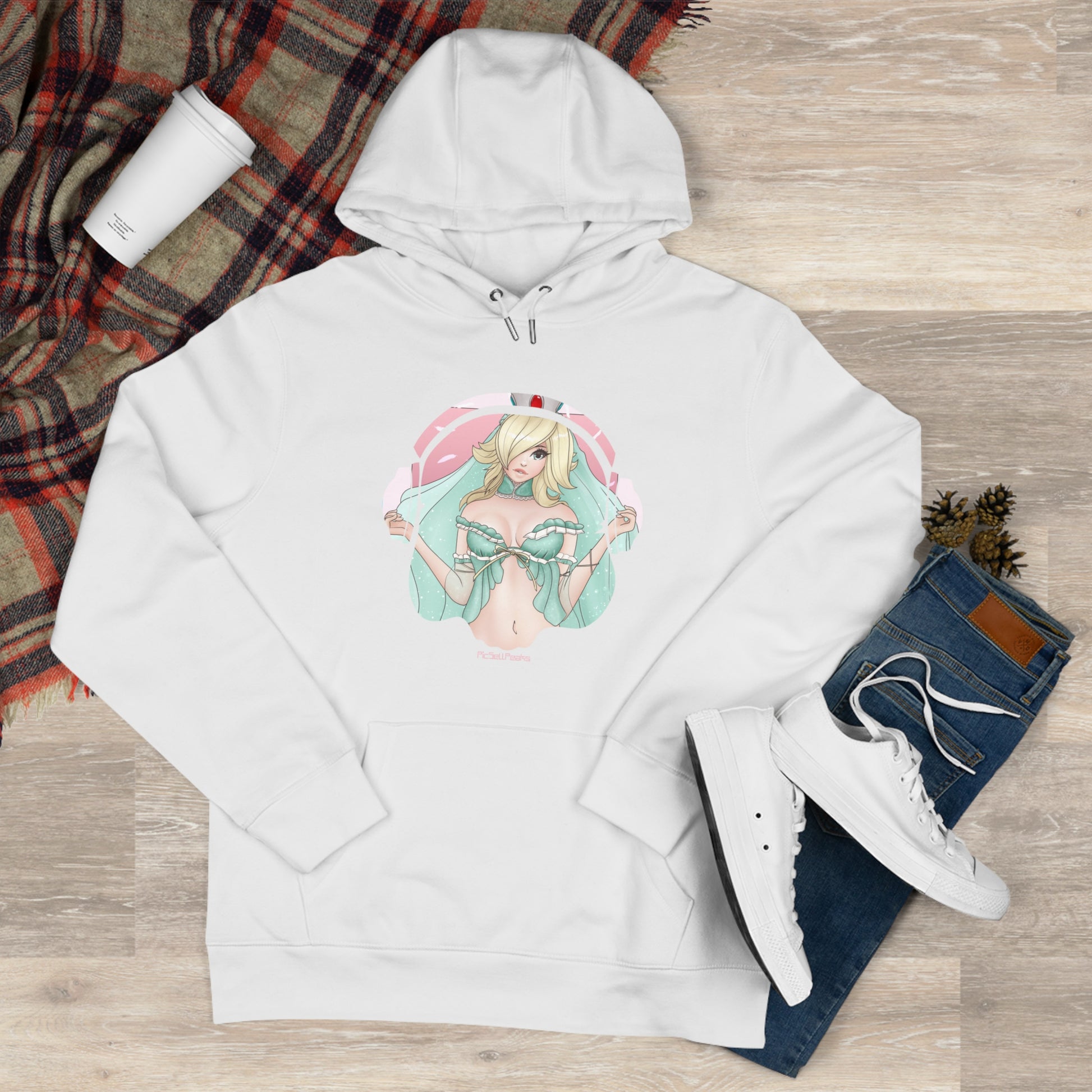 PicSellPeaks Wearable Art Hoodies - "Raku" - PicSellPeaks Store