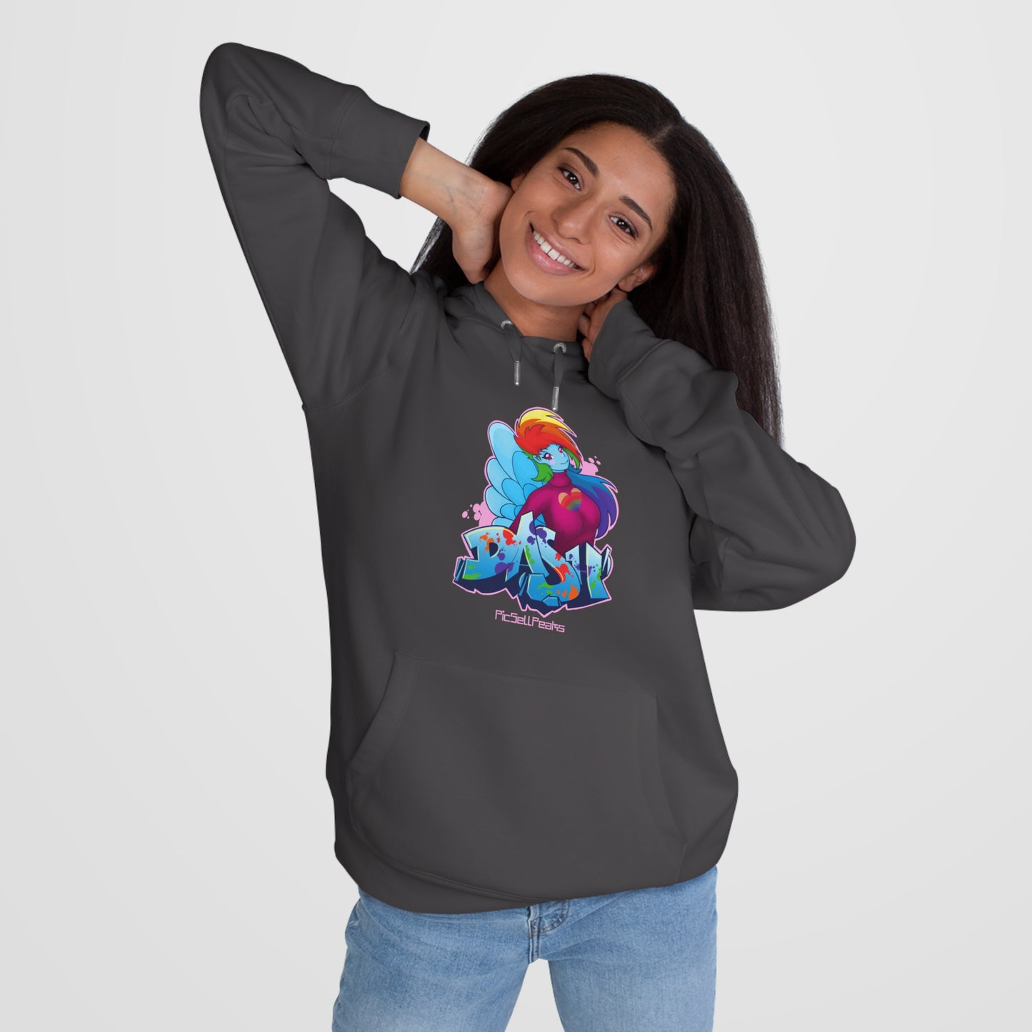 PicSellPeaks Wearable Art Hoodies - "Dash" - PicSellPeaks Store