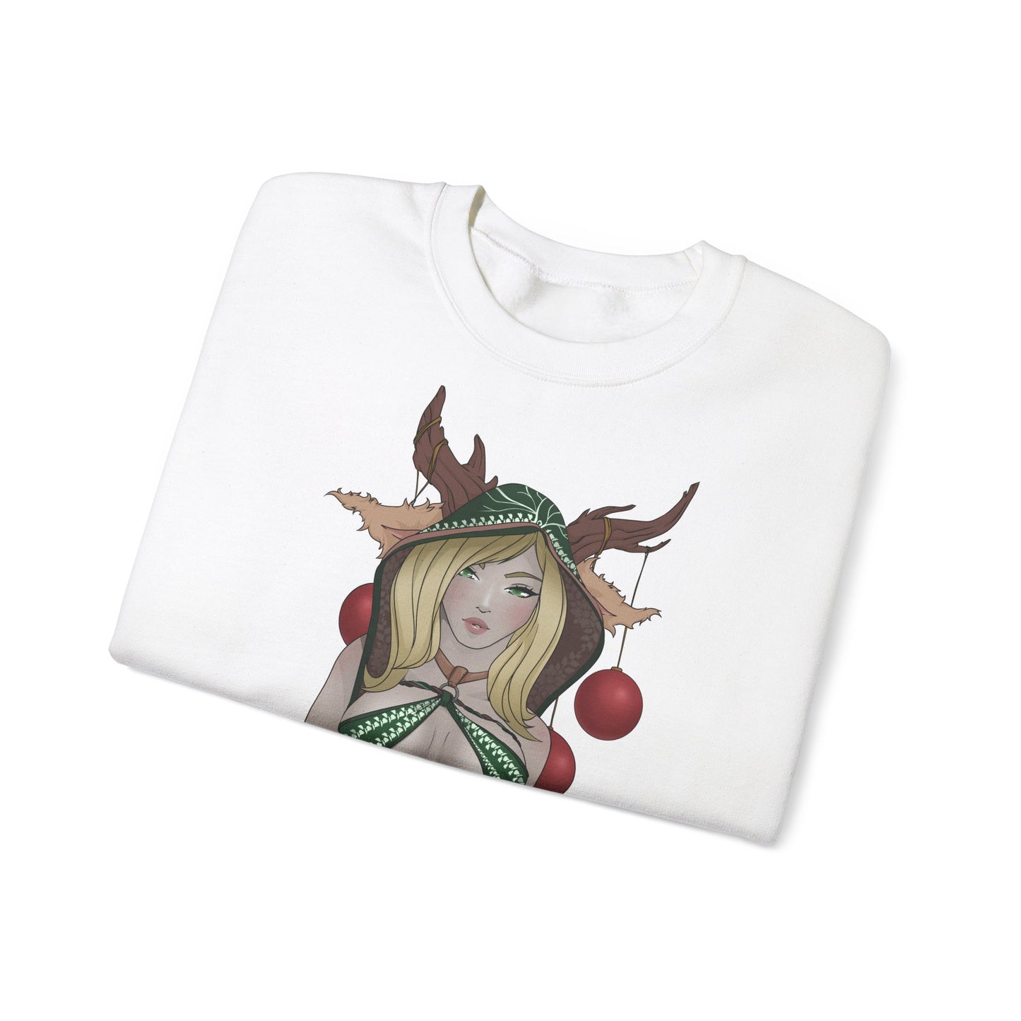 "Merry Christmas - Deer Girl" Pullover