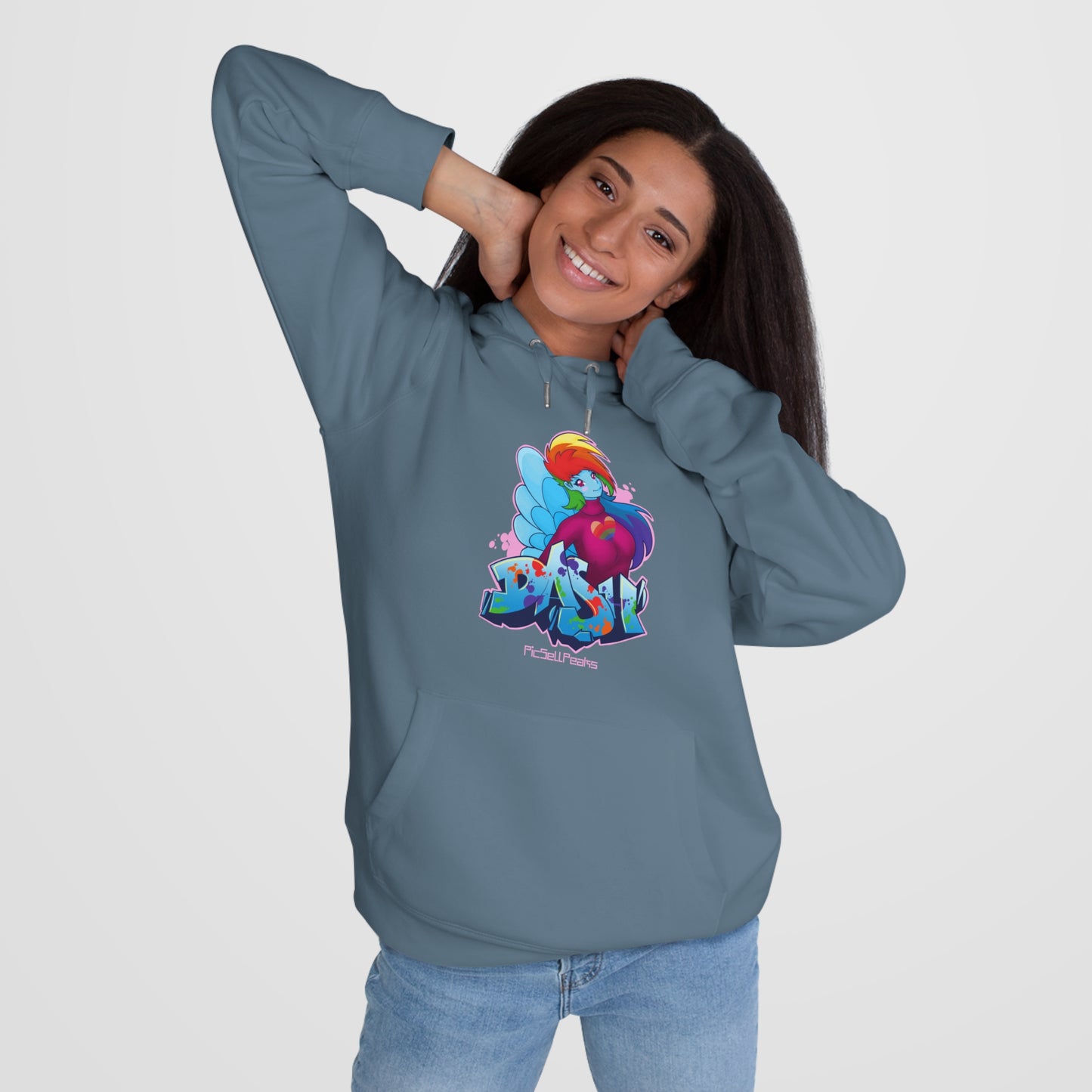 PicSellPeaks Wearable Art Hoodies - "Dash" - PicSellPeaks Store