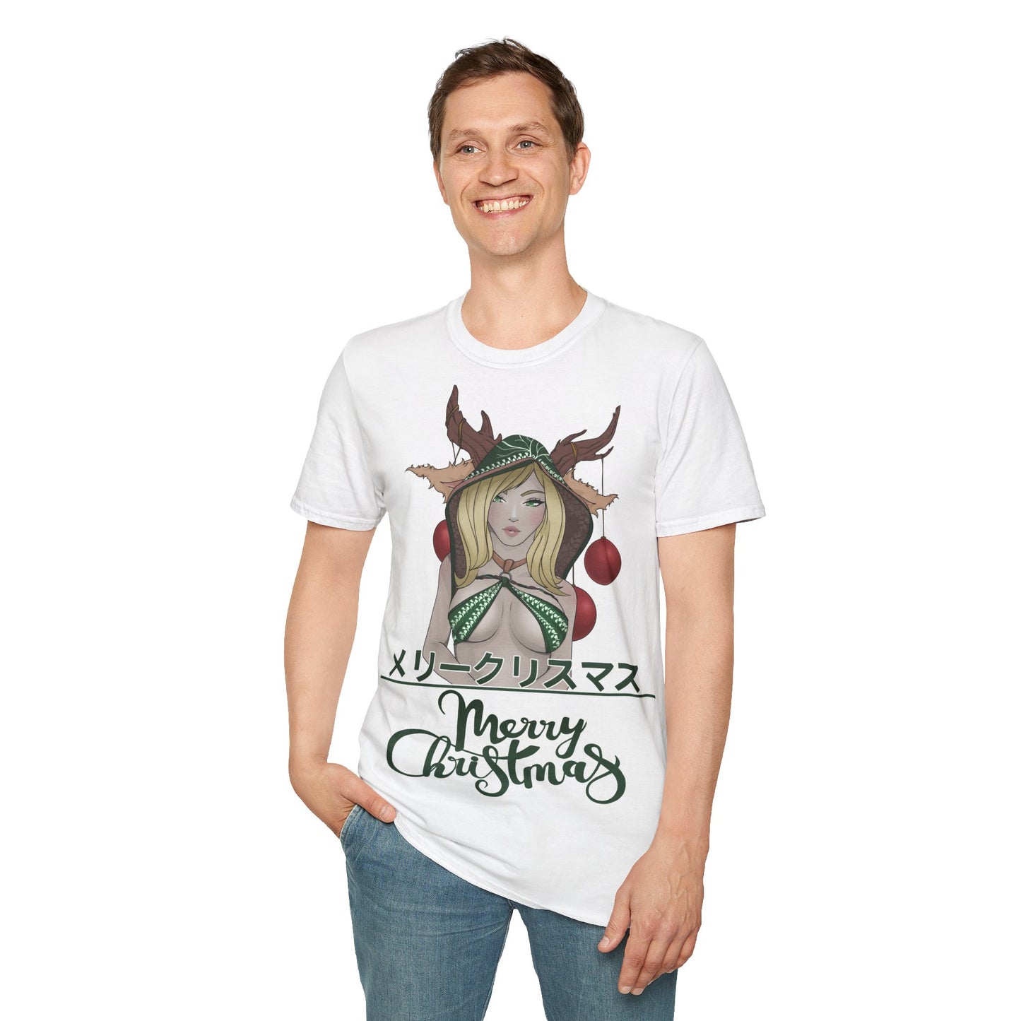 "Merry Christmas - Deer Girl" T-Shirt