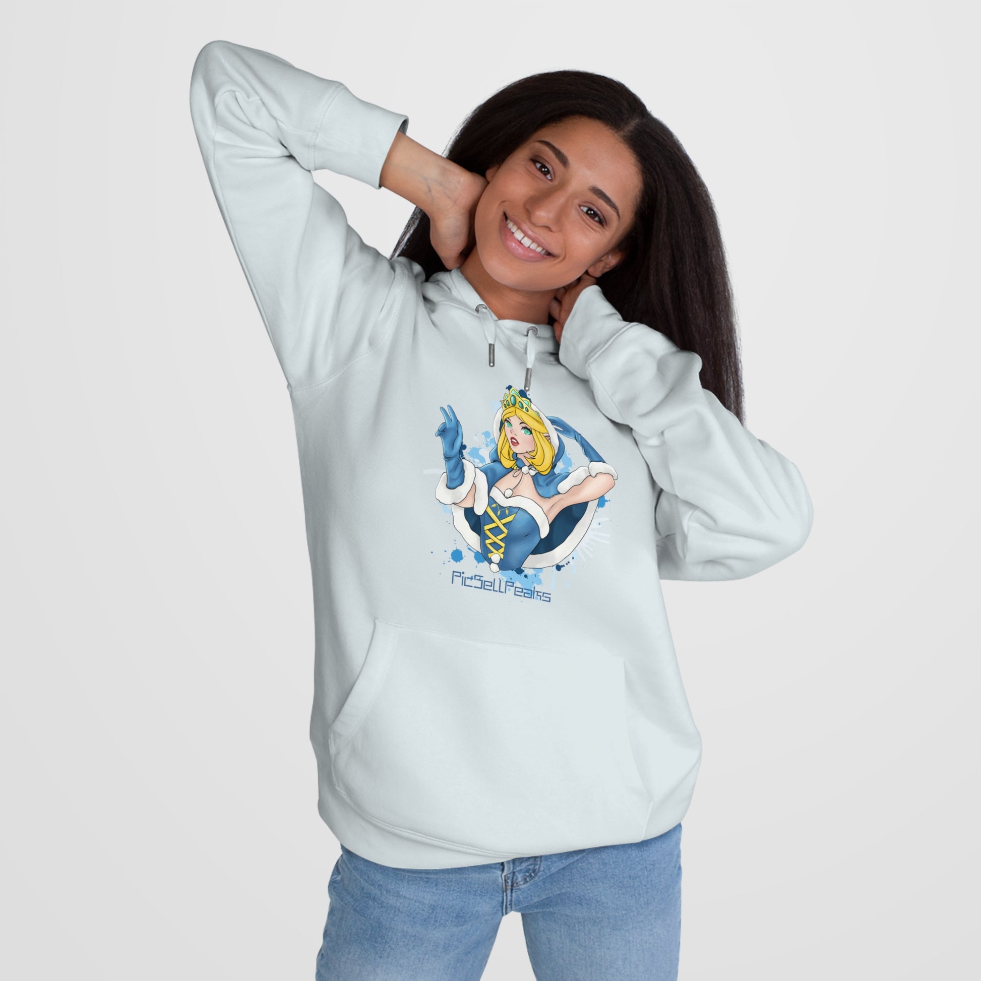 PicSellPeaks Wearable Art Hoodies - "Yuki" - PicSellPeaks Store