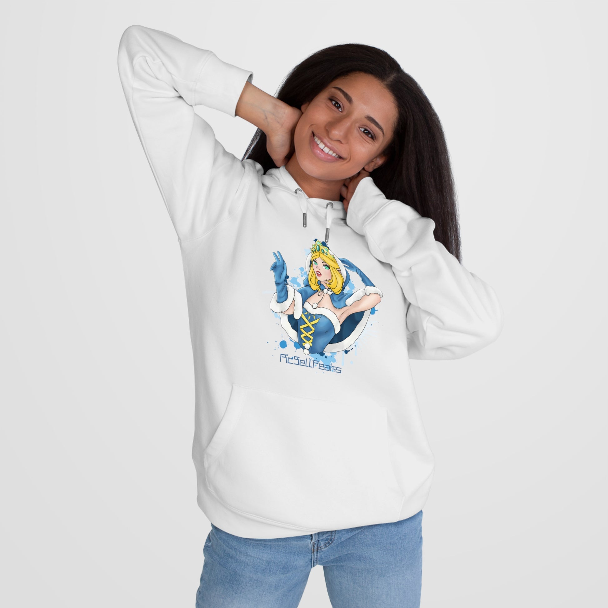 PicSellPeaks Wearable Art Hoodies - "Yuki" - PicSellPeaks Store