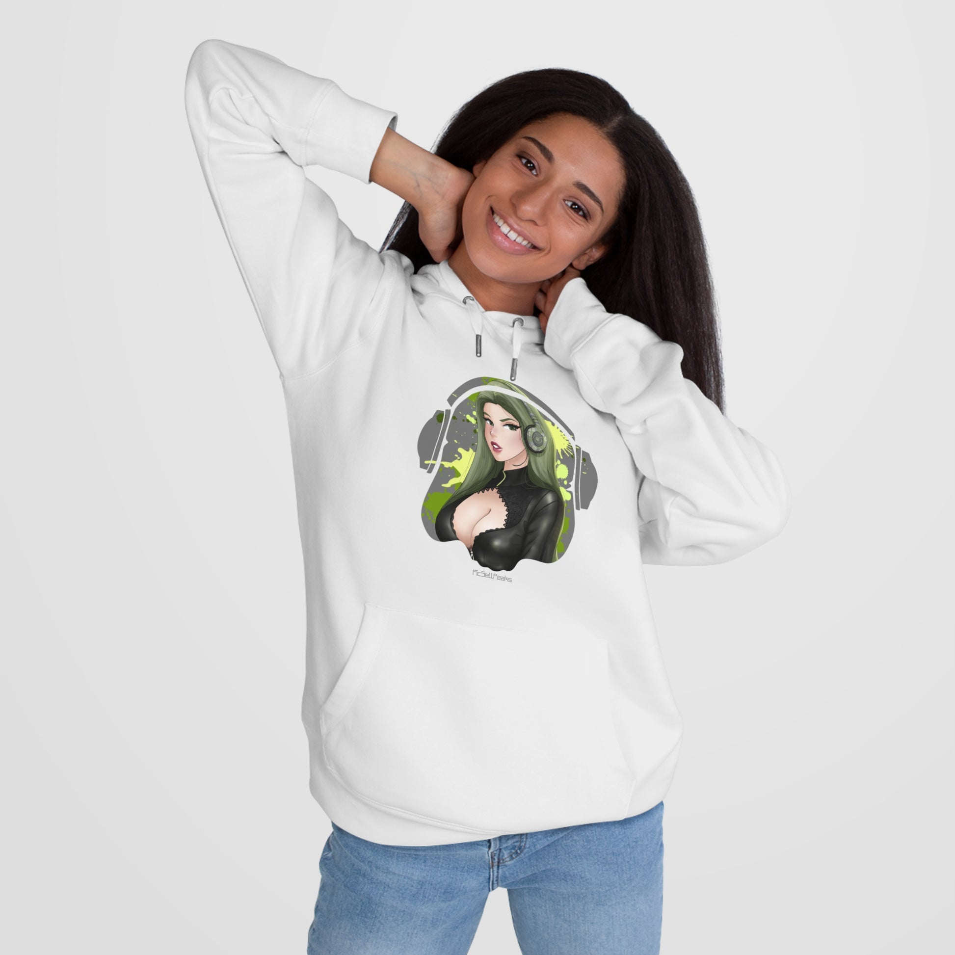 PicSellPeaks Wearable Art Hoodie Line "Natsuki" - PicSellPeaks Store